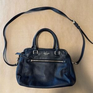 Kate Spade Black Leather Handbag